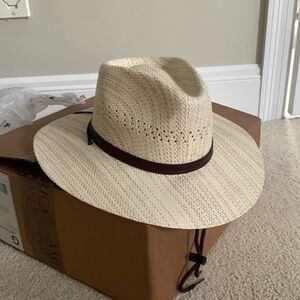 So cool!  Brand new with tags American Hat Company straw women’s hat.